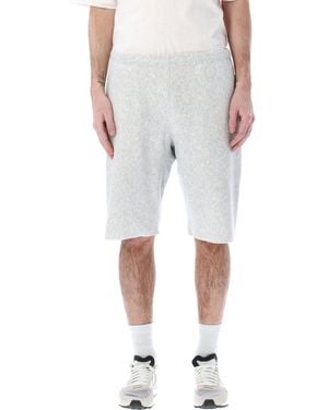 Champion Logo Patch Sweat Shorts - Grey