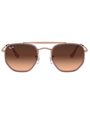 Ray-Ban Marshal Ii Hexagonal Sunglasses - Natural