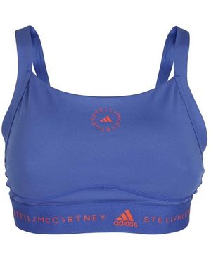 adidas By Stella McCartney Medium Support Bra - Blue