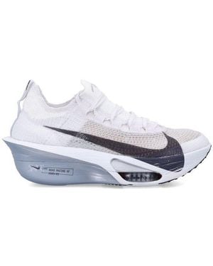 Nike Alphafly 3 Lace-Up Sneakers - White