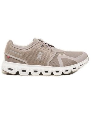 On Shoes Cloud 6 Lace-Up Trainers - Grey