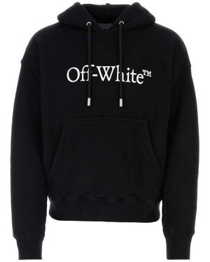 Off-White c/o Virgil Abloh Big Bookish Skate Hoodie - Black