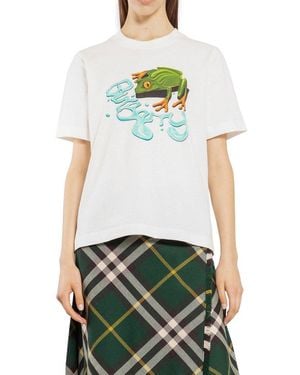 Burberry Frog Crewneck T-shirt - Green