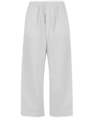 パンツ CARVEN TR201 WIDE LEG TROUSERS Carven Tr201 Wide Leg Trousers in Blue | Lyst