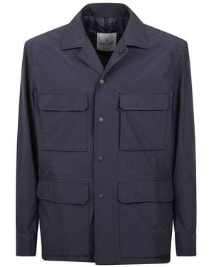 Moncler Pocket Detailed Jacket - Blue