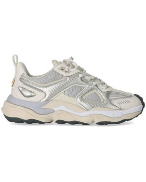 Axel Arigato Satellite Runner Panelled Lace-Up Sneakers - White