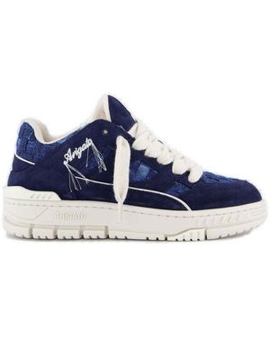 Axel Arigato Area Lo Woven Sneakers - Blue