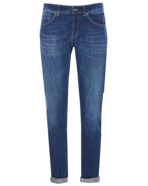 Dondup Denim Jeans Classic Fit - Blue