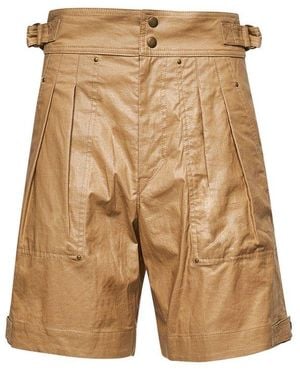 【関税&送料込】Isabel Marant Felize Shorts Beige Felize Shorts by Isabel Marant on Sale
