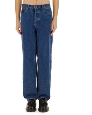 Obey Relaxed Fit Jeans - Blue