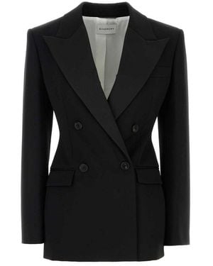 Givenchy Double-Breasted Jacket - Black