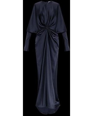 Stella McCartney Cut Out Detailed Ruched Dress - Black