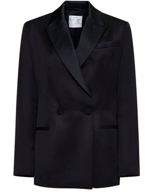 Forte Forte Double-Breasted Blazer - Blue