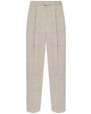 Bottega Veneta Creased Trousers - White