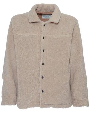 Ballantyne Teddy Button-Up Overshirt - Natural