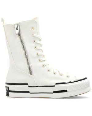 Converse High-Top Platform Sneakers - White