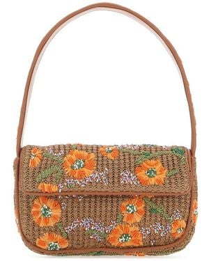 STAUD Tommy Shoulder Bag - Orange