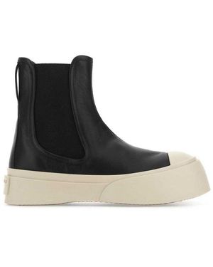 Marni Chelsea Ankle Boots - Black