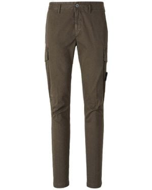 Stone Island Stretched Cargo Trousers - Grey