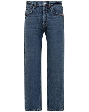 AMISH Straight Leg Jeans - Blue