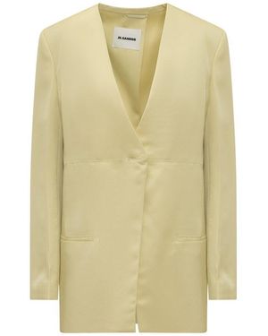 Jil Sander Short Double Breasted Tailor Made Crombie in