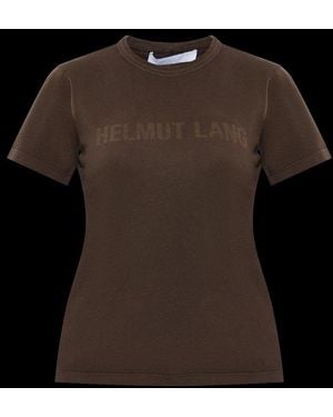 Helmut Lang Garment-Dyed Slim T-Shirt - Black