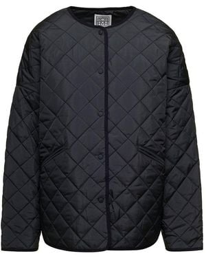 TOTEME Quilted Shell Jacket - Black