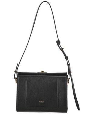 Furla Arco Small Tote Bag - Black