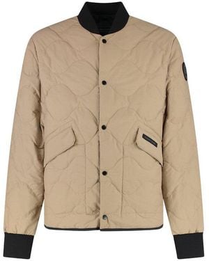 Canada Goose Boswell Logo Patch Reversible Jacket - Natural