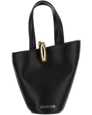 Jacquemus The Small Bambola Bucket Bag - Black