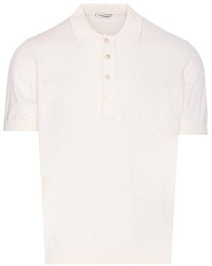 Paolo Pecora Buttoned Polo Shirt - White