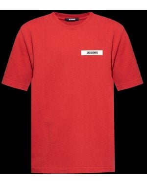 Jacquemus The Gros Grain T-Shirt - Black