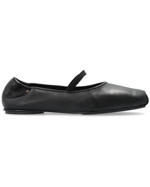 Tory Burch Runway Ballet Shoes - Black