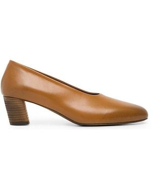 Marsèll Gocciolina Block-heel Court Shoes - Brown