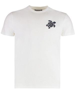 Vilebrequin Cotton Crew-Neck T-Shirt - White