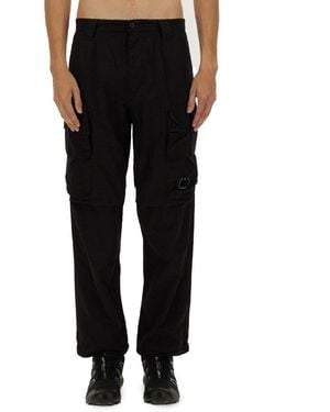 C.P. Company Cargo Trousers - Black