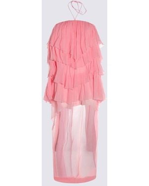 Blumarine Silk Dress - Pink