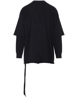 Rick Owens Layered Sweatshirt - Blue