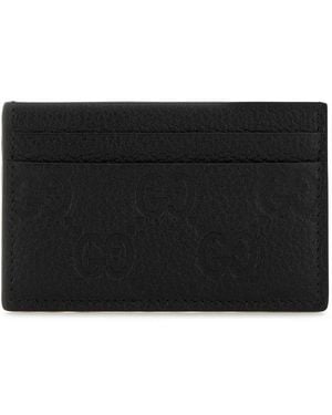 Gucci Imprint Card Case - Black