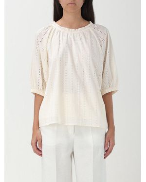 Woolrich Embroidered Short-Sleeved Blouse - White