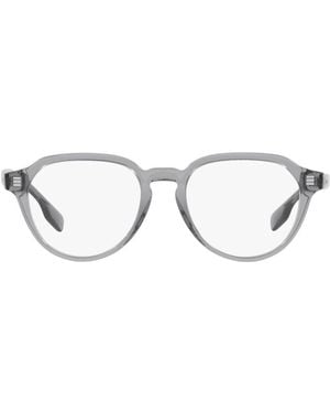 Burberry Round Frame Glasses - Black
