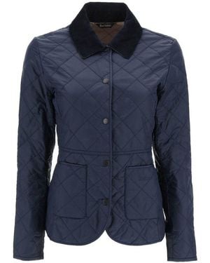 Barbour Deveron Polarquilt Jacket - Blue