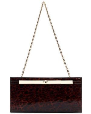 Stuart Weitzman Posh Clutch Bag - Red