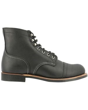 Red Wing "Iron Ranger" Ankle Boots - Black
