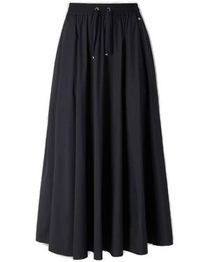 Herno Pleated Midi Skirt - Blue