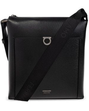 Ferragamo Gancini Crossbody Bag - Black