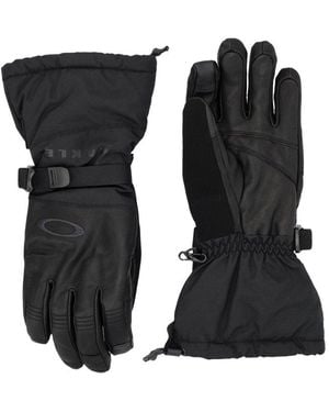 Oakley Ellipse Goatskin Gauntlet Gloves - Black