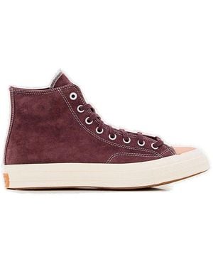 Converse Chuck 70 High Top Trainers - Purple