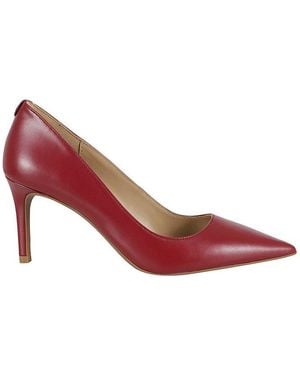 Red Pointed Toe Pumps