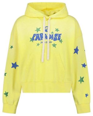 Palm Angels Paradise Hoodie - Yellow
